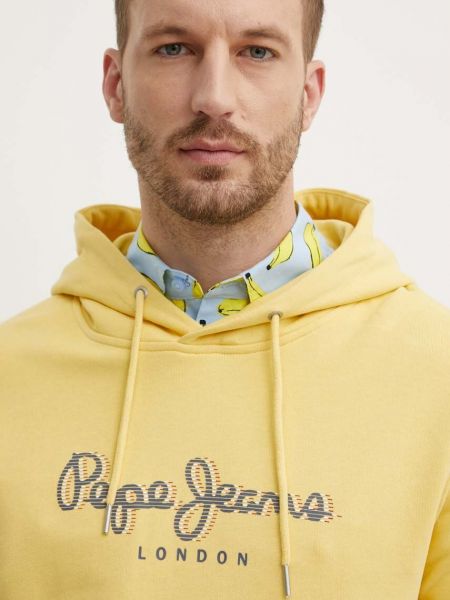 Pamučna hoodie s kapuljačom Pepe Jeans