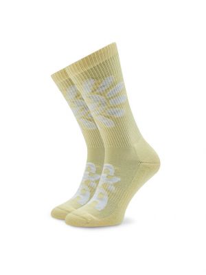 Ψηλές κάλτσες Makia κίτρινο