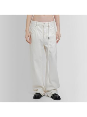 Pantaloni Ann Demeulemeester bianco