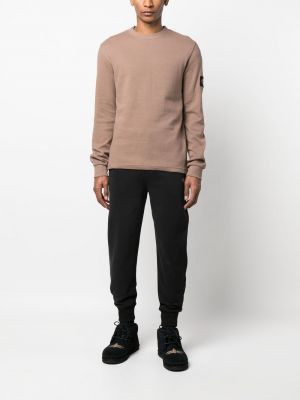 Sweatshirt aus baumwoll Calvin Klein Jeans braun