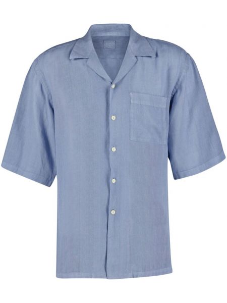 Lininė marškiniai 120% Lino mėlyna