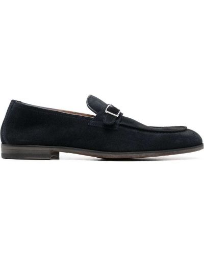 Slip-on ruskind loafers Doucal's blå