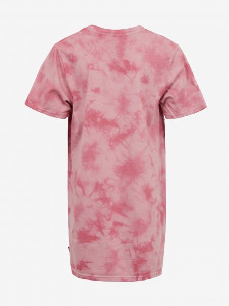 Batikované šaty Vans ružová