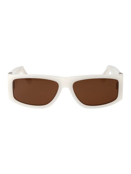 Okulary przeciwsłoneczne Gcds beżowe