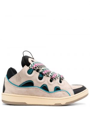 Blonder snøring sneakers Lanvin svart