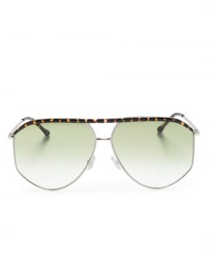 Oversized sončna očala Isabel Marant Eyewear srebrna