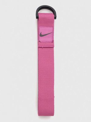 Pasek Nike różowy