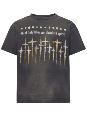 Тениска черно Saint Michael