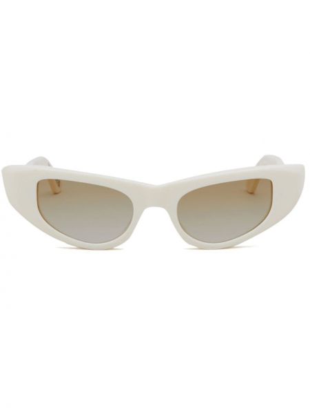 Slnečné okuliare s prechodom farieb Marni biela