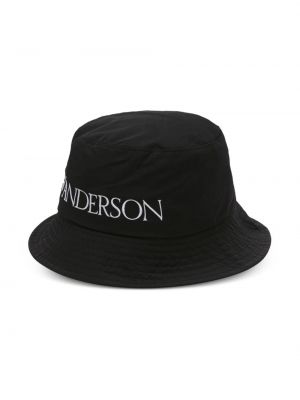 Siuvinėtas kepurė Jw Anderson juoda