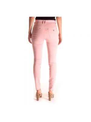 Skinny jeans Guess pink