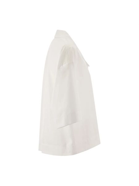 Blusa de algodón Sportmax blanco