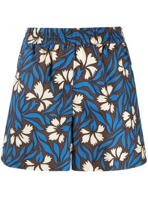 Pantalones cortos de flores con estampado P.a.r.o.s.h. azul