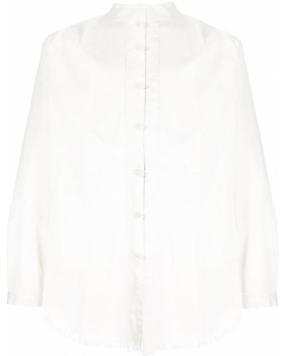 Camisa ajustada con botones Lisa Von Tang blanco