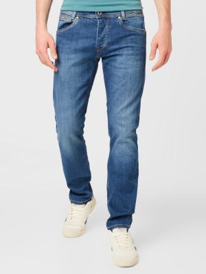 Džínsy s rovným strihom Pepe Jeans modrá