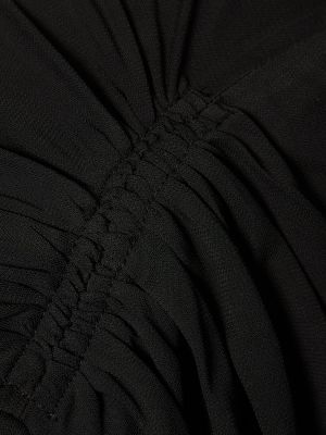 Viszkóz mini ruha Wardrobe.nyc fekete
