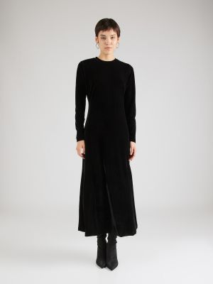 Obleka Polo Ralph Lauren črna