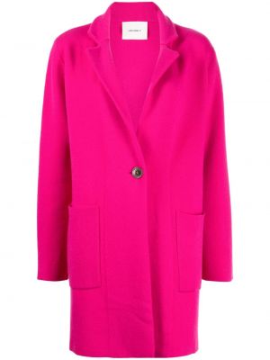 Kašmírový kabát Lisa Yang ružová