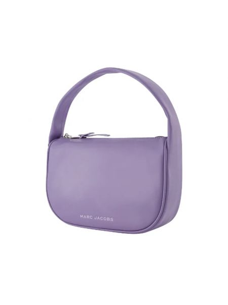 Bolsa de cuero Marc Jacobs violeta