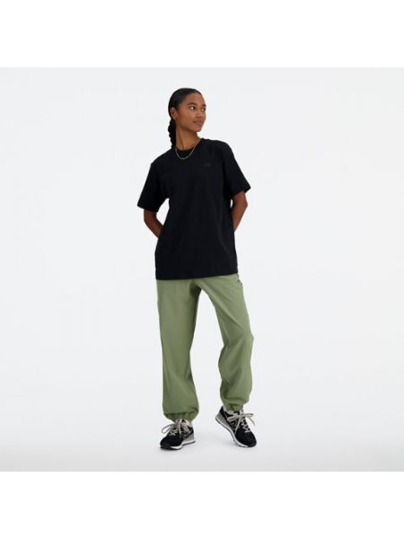 Pantalon de joggings tressé New Balance vert