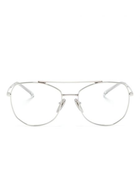 Lunettes de vue Prada Eyewear argenté