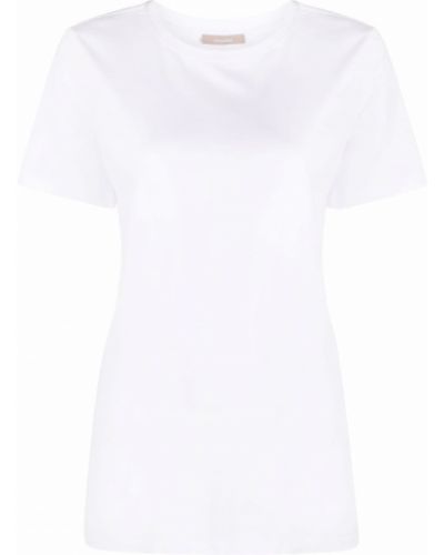 Camiseta de cuello redondo 12 Storeez blanco