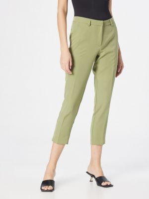 Плиссированные брюки Dorothy Perkins зеленые