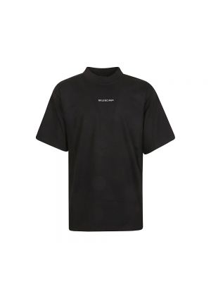 Czarna koszulka Balenciaga