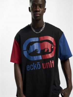 Polo majica Ecko Unltd. črna