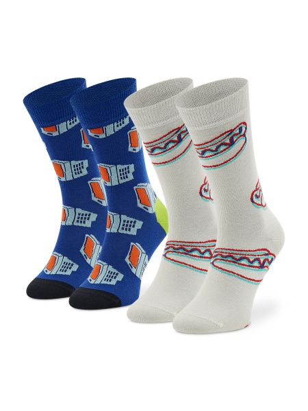 Samostojeće čarape Happy Socks bijela