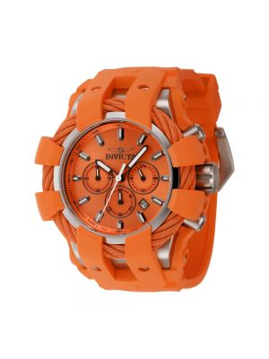 Zegarek Invicta Watches pomarańczowy