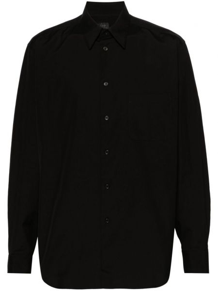 Medvilninė marškiniai Yohji Yamamoto juoda