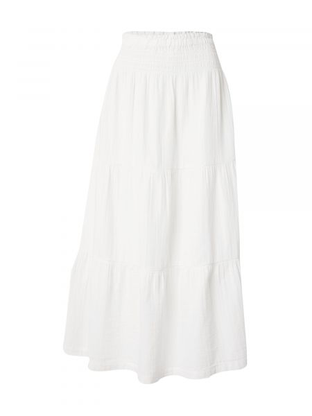 Maxi φούστα από μουσελίνα Gap λευκό