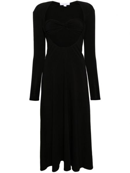 Midi šaty Beaufille černé