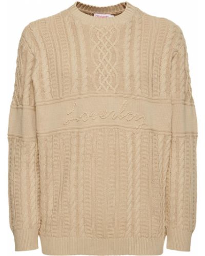 Lniany sweter bawełniany Charles Jeffrey Loverboy