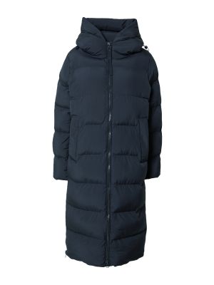 Priliehavý zimný kabát na zips s kapucňou Opus - modrá