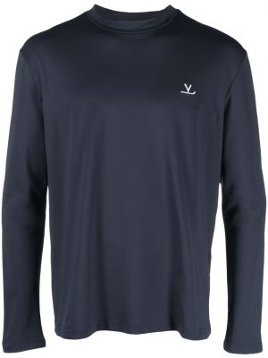 Sweatshirt mit stickerei Vuarnet blau
