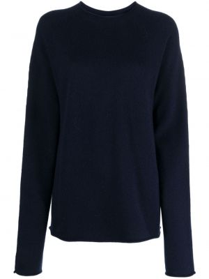 Sweter z wełny merino Christian Wijnants niebieski
