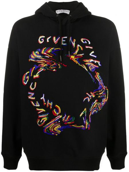 Puuvilla helmiä huppari Givenchy musta