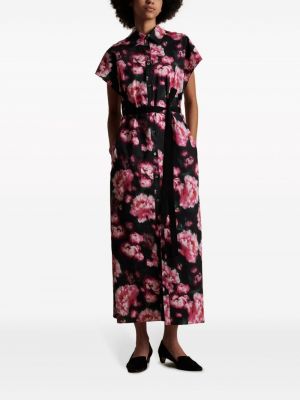 Robe longue à fleurs Adam Lippes