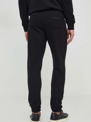 Pantaloni sport Karl Lagerfeld negru