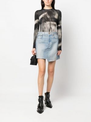 Asimetriškas džinsinis sijonas Rag & Bone
