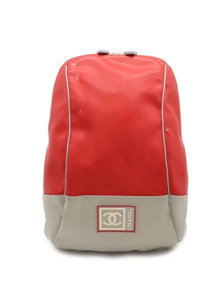 Plecak Chanel Vintage czerwony