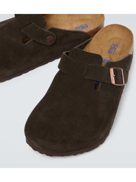 Mule terlik Birkenstock kahverengi