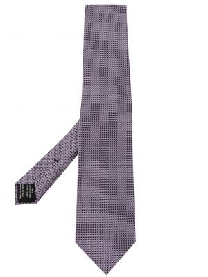 Cravată de mătase în carouri Tom Ford