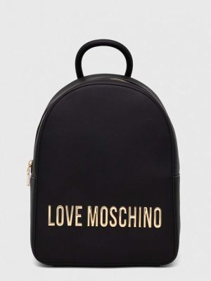 Batoh s aplikacemi Love Moschino černý