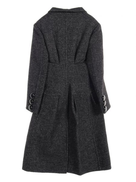 Mantel mit geknöpfter Louis Vuitton Pre-owned schwarz