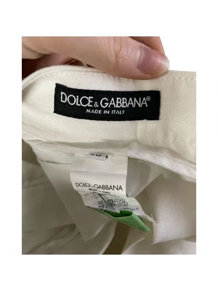 Falda Dolce & Gabbana Pre-owned blanco