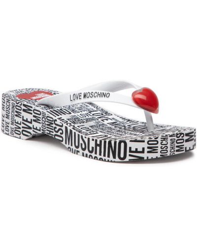 Flip-flop Love Moschino fehér