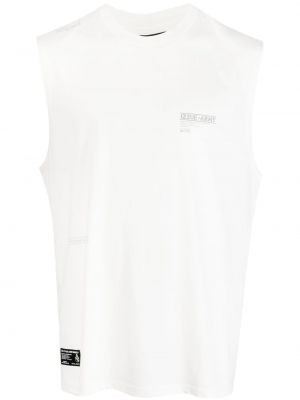 Βαμβακερό πουκάμισο με σχέδιο Izzue λευκό